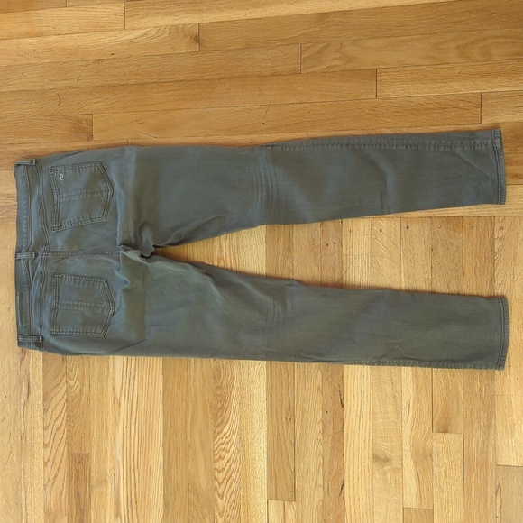 💎 Rag & Bone Olive Green The Skinny Jeans size 30 - Flawed Gem - Picture 6 of 14